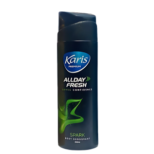 Karis Premium AllDay Fresh 24hours Confidence Splash Body Deodorant - Spark
